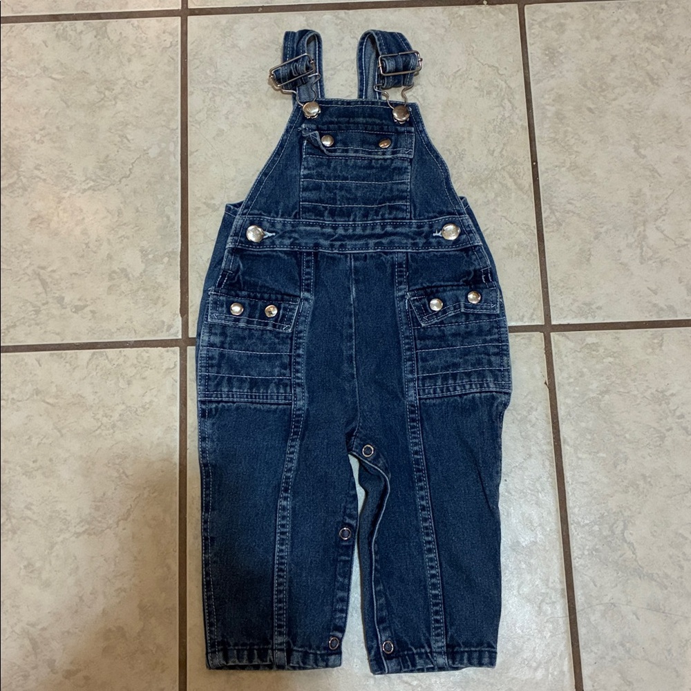 Vintage Montgomery Ward Toddler Denim Overalls